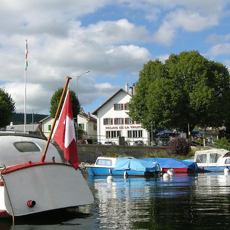 Hotel De La Truite & Spa Le Petit Nautilus Le Pont Exterior foto